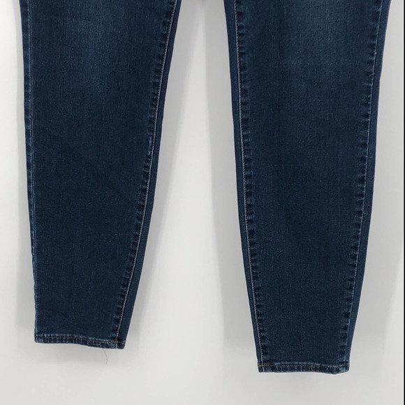 Talbots Flawless Jeggings High Rise Ankle Cut Dark Wash Size 12 - Picture 3 of 8